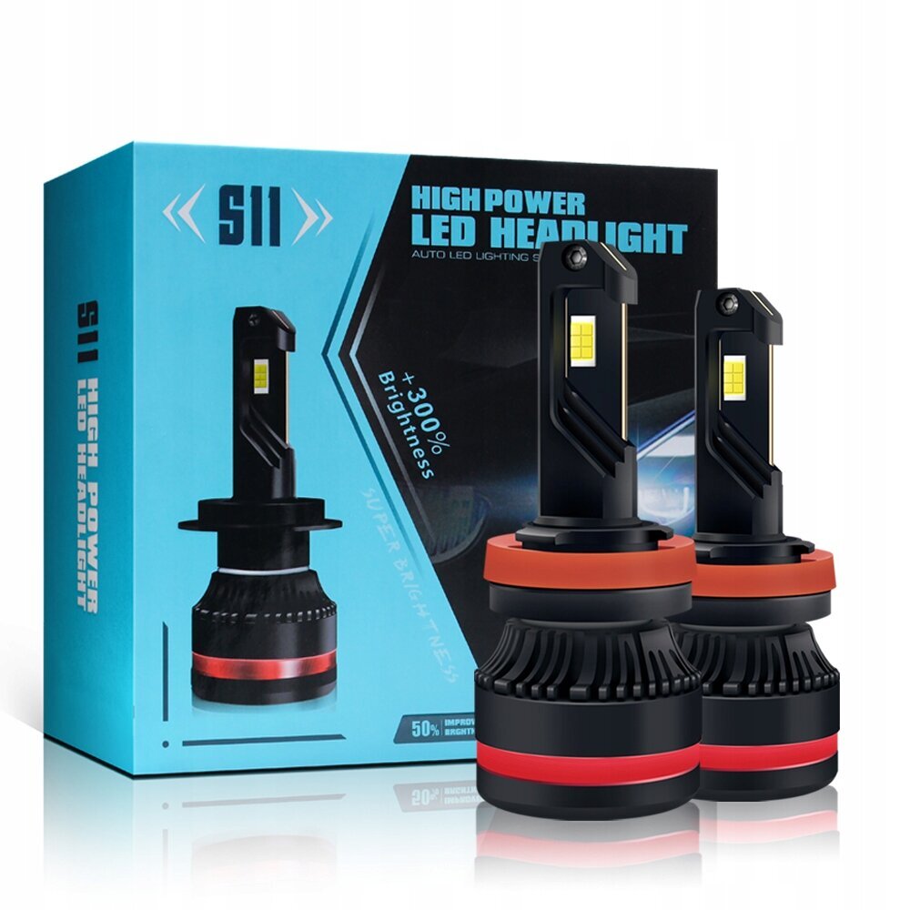 Lemputės Led H7 S11, 2 vnt kaina ir informacija | Automobilių lemputės | pigu.lt