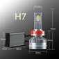 Lemputės LED H7 S13, 2 vnt kaina ir informacija | Automobilių lemputės | pigu.lt
