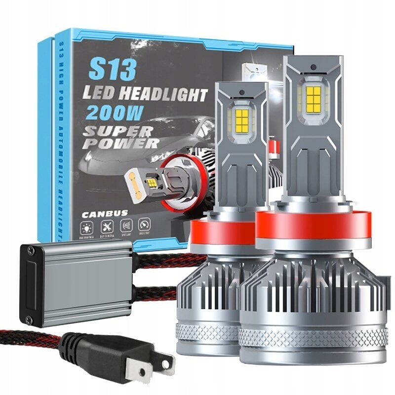 Lemputės LED H7 S13, 2 vnt kaina ir informacija | Automobilių lemputės | pigu.lt