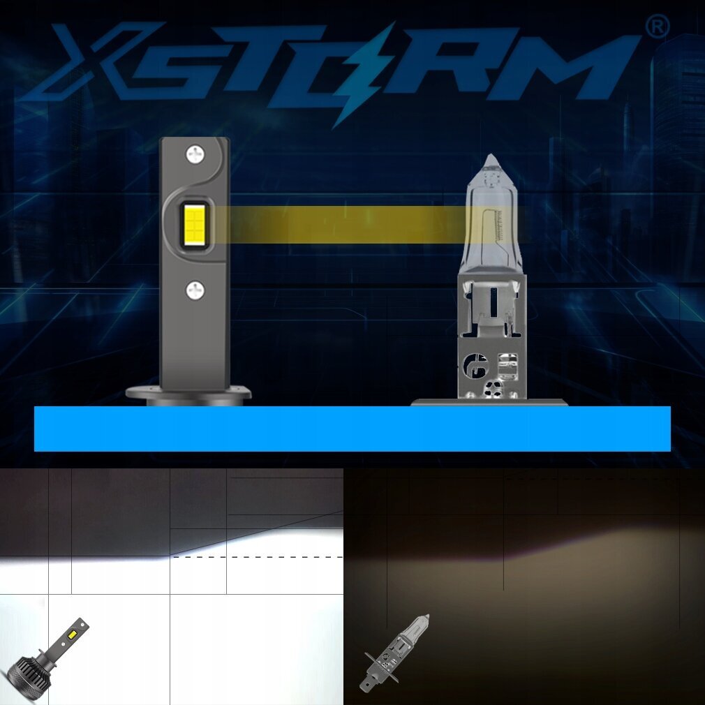 Lemputės Xstorm R45 цена и информация | Automobilių lemputės | pigu.lt