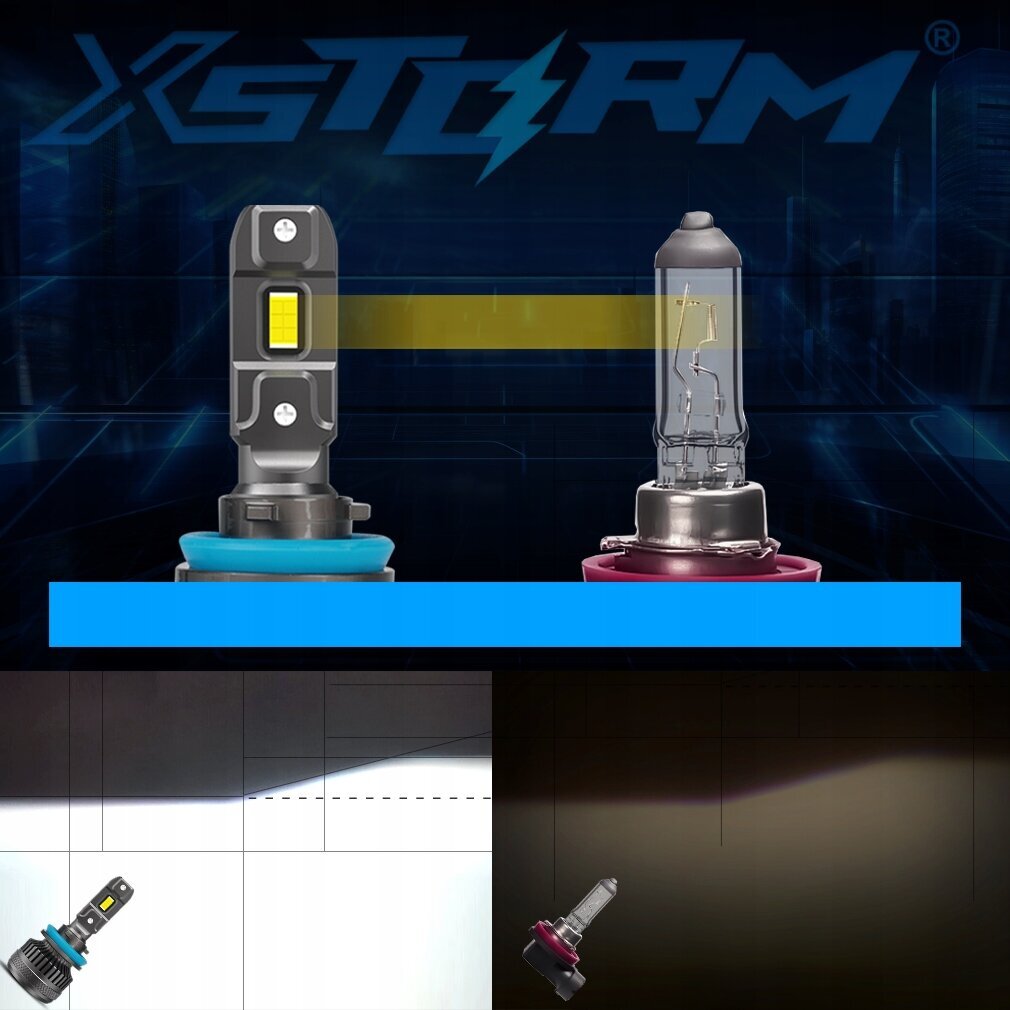 Lemputės Xstorm H11 цена и информация | Automobilių lemputės | pigu.lt