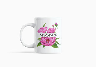Standartinis puodelis su bijūnais Mama цена и информация | Оригинальные кружки | pigu.lt