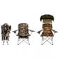 Sulankstoma žvejybos kėdė su stogeliu, žalia, 92 x 128.5 cm kaina ir informacija | Turistiniai baldai | pigu.lt