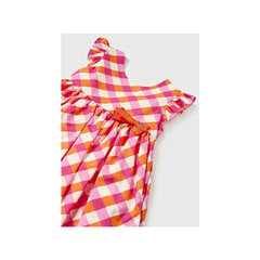 Платье с длинными рукавами Mayoral для девочек, розовое цена и информация | Платья для девочек | pigu.lt