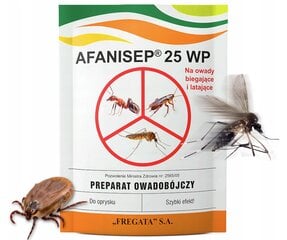 Порошок против насекомых Фрегата Афанисеп 25 г цена и информация | Средства от комаров и клещей | pigu.lt