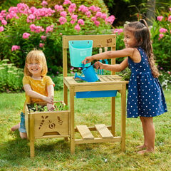 Jaunojo sodininko staliukas Žibutė kaina ir informacija | Lavinamieji žaislai | pigu.lt
