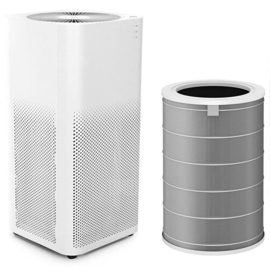 Oro filtras Xiaomi Mi Air Purifier oro valytuvas skirtas valytuvui pilkas kaina ir informacija | Priedai šildymo įrangai | pigu.lt