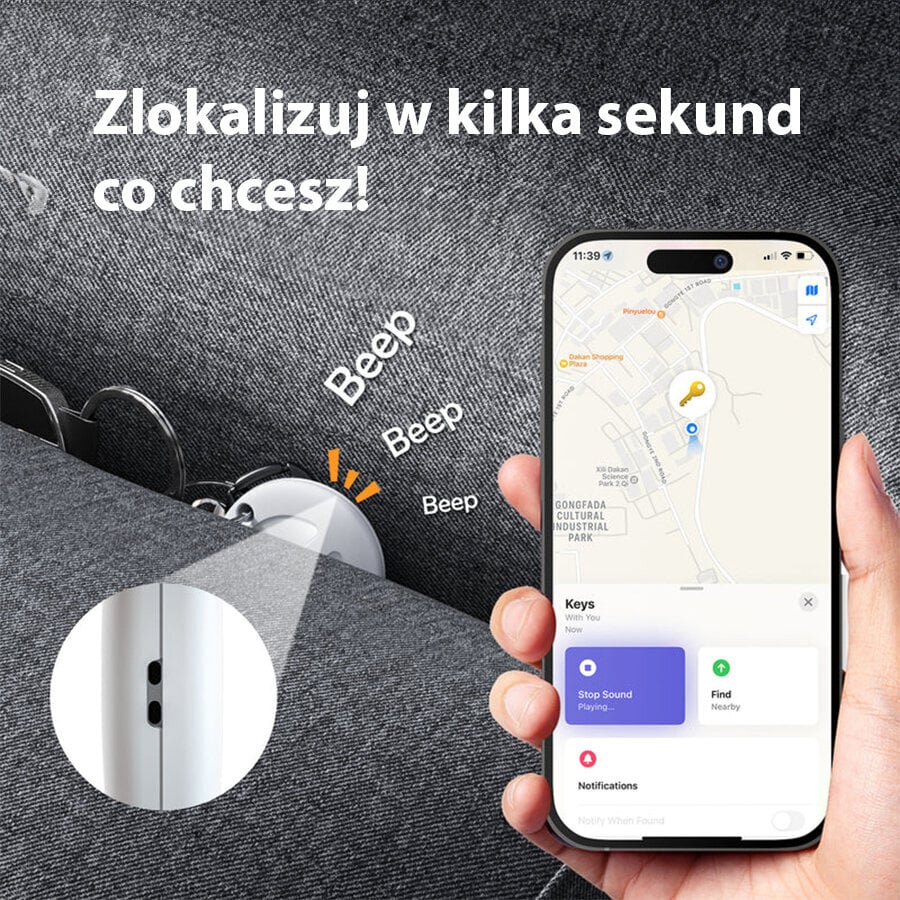 Mili MiTag 3-pack kaina ir informacija | Priedai telefonams | pigu.lt