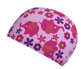 Plaukimo kepurė Ras Elephants, rožinė kaina ir informacija | Plaukimo kepuraitės | pigu.lt