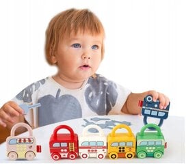 Pakabinamos spynos su raktais vaikams Aig, 6 vnt. цена и информация | Развивающие игрушки | pigu.lt