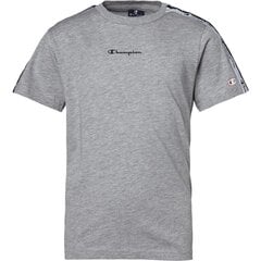 Детская футболка Champion 305649-EM006 серый 305649-EM006-XXL цена и информация | Рубашки для девочек | pigu.lt