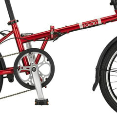 Складной велосипед Foldo 20 Urbano Ultra (URB.2003) красный цена и информация | Велосипеды | pigu.lt