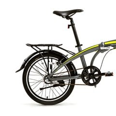Складной велосипед Bisan 20 FX3500 NX3 (PR10010408) серый/желтый цена и информация | Велосипеды | pigu.lt