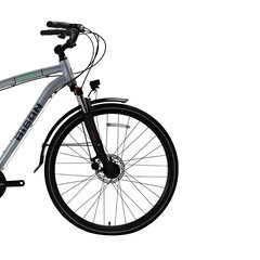 Turistinis dviratis Bisan Comfortline VB 28", pilkas/žalias kaina ir informacija | Dviračiai | pigu.lt