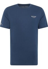 Marškinėliai vyrams Mustang 1014950, mėlyni kaina ir informacija | Vyriški marškinėliai | pigu.lt