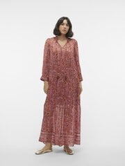 Vero Moda женское платье 10303746*01, коричневый/розовый 5715513379585 цена и информация | Платья | pigu.lt