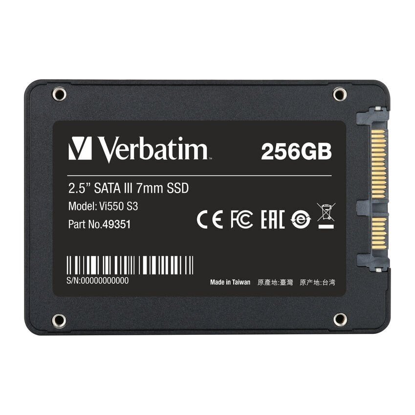 Verbatim Vi550 (49351) kaina ir informacija | Vidiniai kietieji diskai (HDD, SSD, Hybrid) | pigu.lt