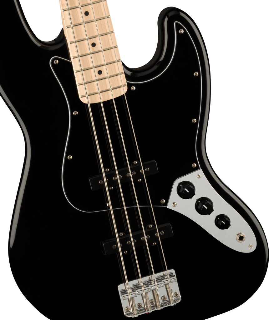 Bosinė gitara Fender Squier Affinity series Jazz Bass MN BPG BLK kaina ir informacija | Gitaros | pigu.lt