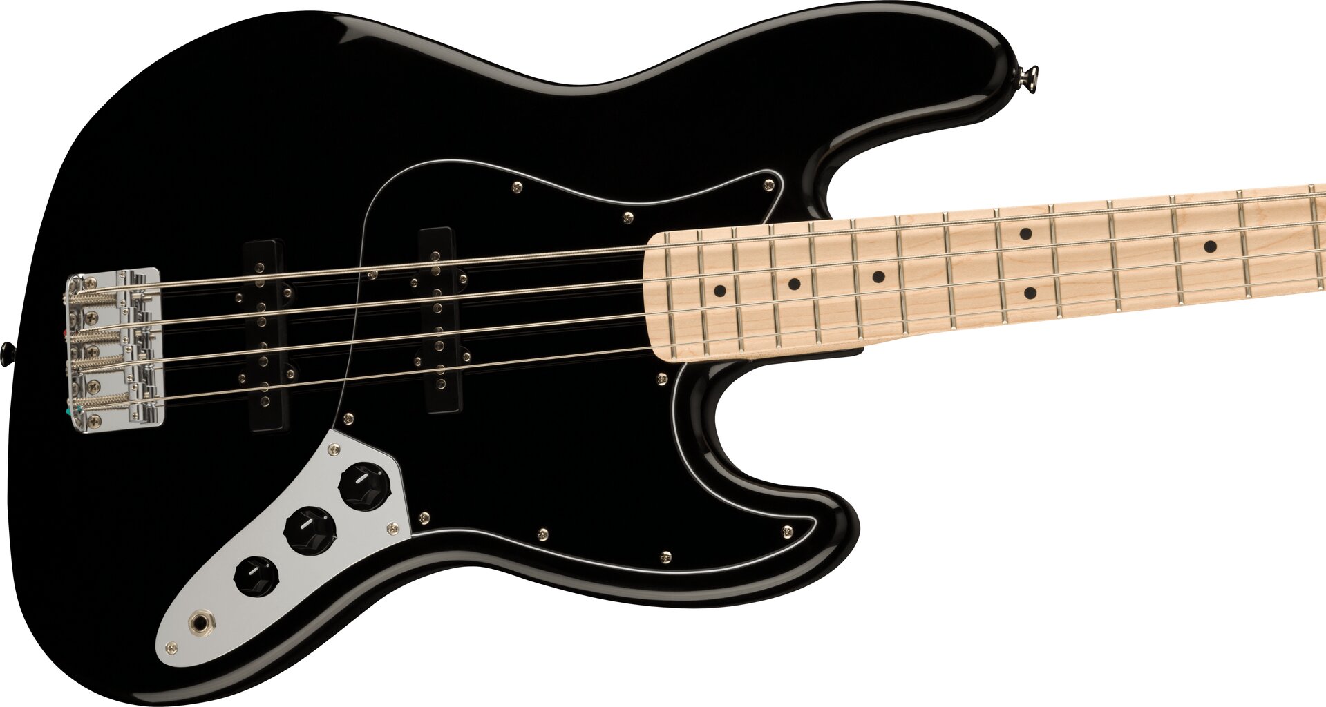 Bosinė gitara Fender Squier Affinity series Jazz Bass MN BPG BLK kaina ir informacija | Gitaros | pigu.lt