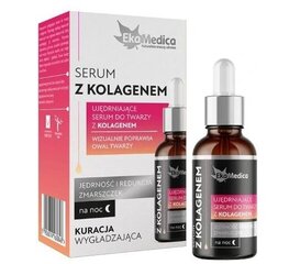 Veido serumas su kolagenu EkaMedica Serum Z Kolagenam, 20 ml kaina ir informacija | Veido aliejai, serumai | pigu.lt