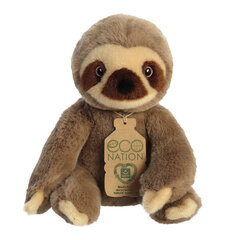 Minkštas žaislas Aurora Eco Nation Plush Sloth, 24 cm kaina ir informacija | Minkšti (pliušiniai) žaislai | pigu.lt