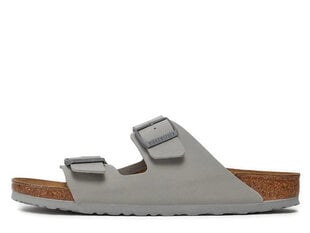 Šlepetės moterims Birkenstock 1027696, pilkos цена и информация | Комнатные тапки женские | pigu.lt