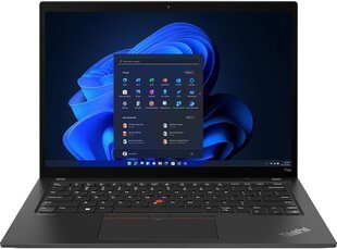 Lenovo ThinkPad T14s Gen 3 (Intel) Touch 14", Intel Core i7-1265U, 32GB, 512GB SSD, be OS, Juodas kaina ir informacija | Nešiojami kompiuteriai | pigu.lt