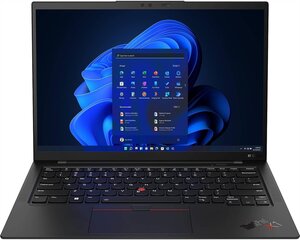 Lenovo Thinkpad X1 Carbon (10th Gen) 14", Intel Core i5-1240P, 16GB, 256GB SSD, WIN 10, Juodas kaina ir informacija | Nešiojami kompiuteriai | pigu.lt