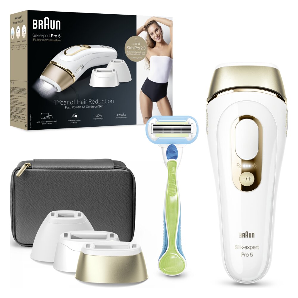 Braun Silk-Expert Pro 5 PL5242 IPL kaina ir informacija | Epiliatoriai | pigu.lt