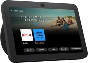 Amazon Echo Show 8 (3-го поколения), черный цена и информация | Stebėjimo kameros | pigu.lt