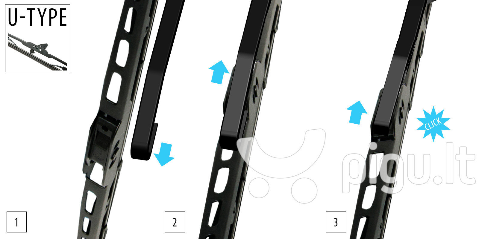 OXIMO rėminis valytuvas 325mm 1vnt цена и информация | Valytuvai | pigu.lt