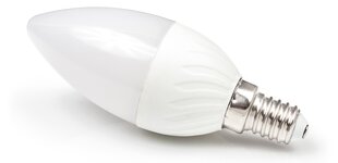 LED lemputė E14 8W C37 - Šiltai balta (3000K) kaina ir informacija | Elektros lemputės | pigu.lt