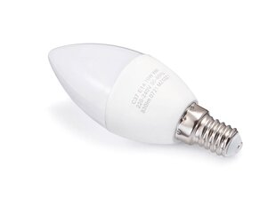 Светодиодная лампа E14 10W C37 - Нейтральный белый (4500K) цена и информация | Электрические лампы | pigu.lt
