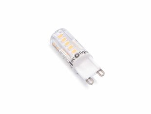 LED lemputė G9 3W - Šiltai balta (3000K) kaina ir informacija | Elektros lemputės | pigu.lt