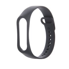 Silicone band for Xiaomi Mi Band 8 black цена и информация | Аксессуары для смарт-часов и браслетов | pigu.lt