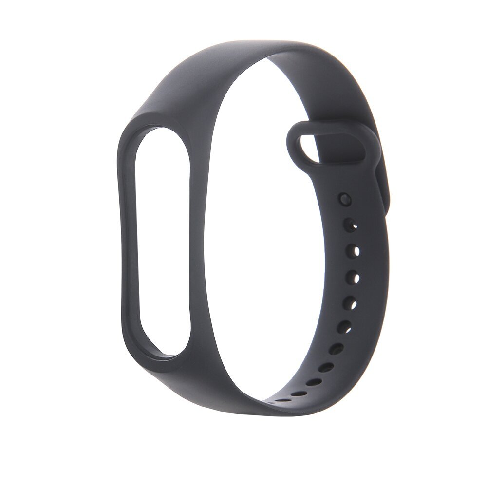 TelForceOne Silicone Band, black kaina ir informacija | Išmaniųjų laikrodžių ir apyrankių priedai | pigu.lt