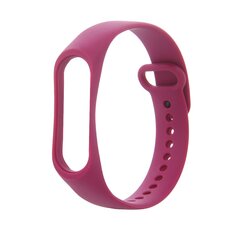 Silicone band for Xiaomi Mi Band 8 raspberry цена и информация | Аксессуары для смарт-часов и браслетов | pigu.lt