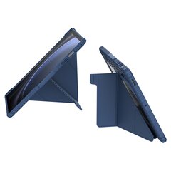 Nillkin Bumper PRO Protective Stand Case Multi-angle for Samsung Galaxy Tab S9 FE+ Black цена и информация | Чехлы для планшетов и электронных книг | pigu.lt