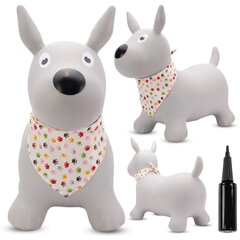 Надувная игрушка для прыжков "Попрыгун Собака" с насосом Sun Baby цена и информация | Игрушки для малышей | pigu.lt
