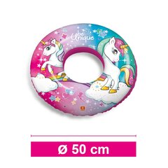 Plaukimo ratas Mondo Toys Unicorn, 50 cm, įvairių spalvų kaina ir informacija | Pripučiamos ir paplūdimio prekės | pigu.lt
