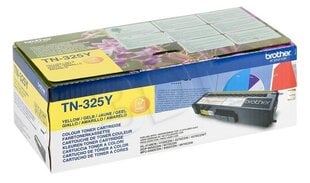 Lazerinio spausdintuvo kasetė Brother TN325Y, geltona kaina ir informacija | Kasetės lazeriniams spausdintuvams | pigu.lt