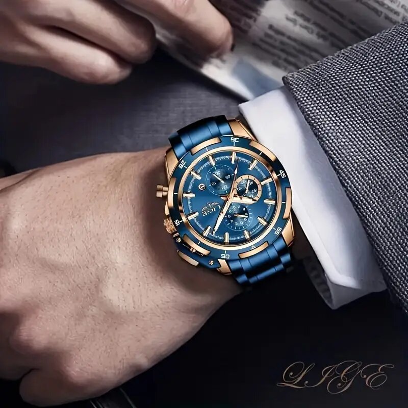 Vyriškas Laikrodis Lige 989 kaina ir informacija | Vyriški laikrodžiai | pigu.lt