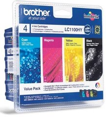 Brother LC1100HY VALUE BP INK &amp; DR SECURITY TAG kaina ir informacija | Kasetės lazeriniams spausdintuvams | pigu.lt