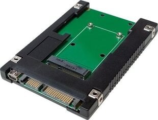 Адаптер LogiLink mSATA SSD на 2,5 "SATA (UA0223) цена и информация | Аксессуары для компонентов | pigu.lt