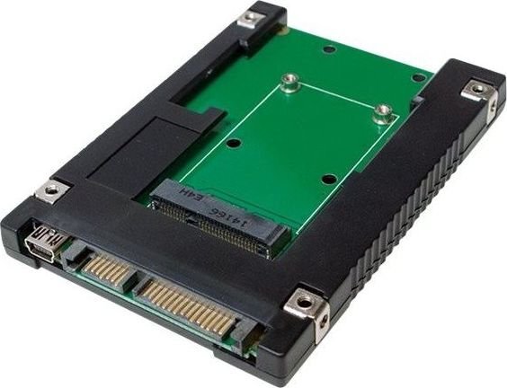 LogiLink Adapter mSATA SSD to 2.5" SATA (UA0223) цена и информация | Komponentų priedai | pigu.lt