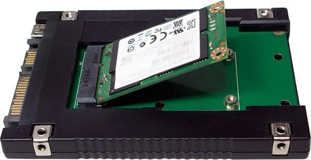 LogiLink Adapter mSATA SSD to 2.5" SATA (UA0223) цена и информация | Komponentų priedai | pigu.lt