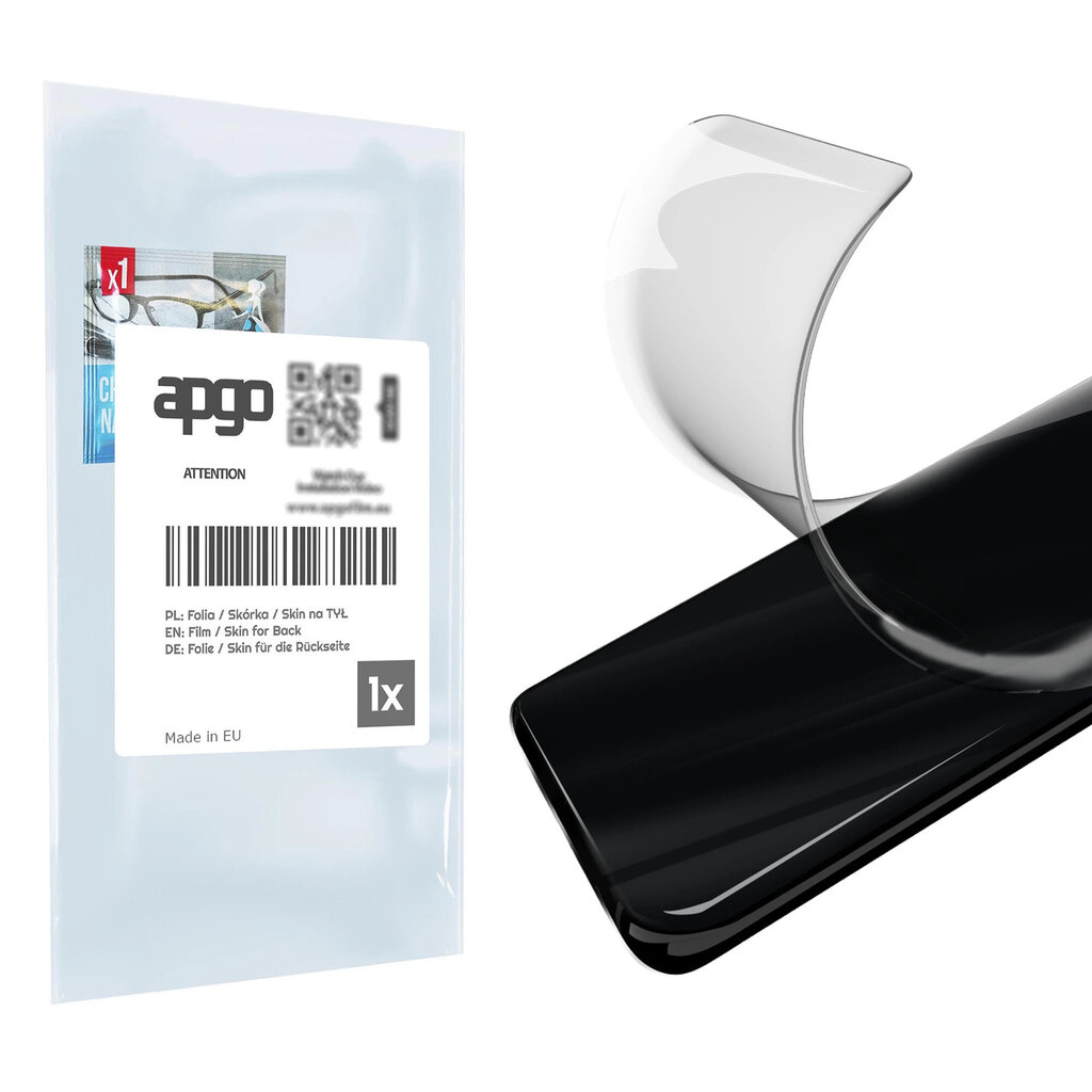 Apgo Hydrogel Film Screen Protector цена и информация | Apsauginės plėvelės telefonams | pigu.lt