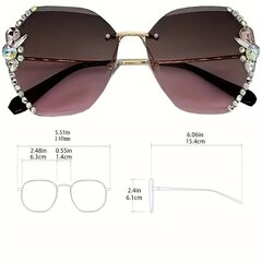 Стильные солнцезащитные очки для женщин цена и информация | Женские солнцезащитные очки, неоновые розовые | pigu.lt