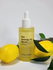 Pour La Peau Vita Synergy Up Serum 50ml Витаминная сыворотка для сияния кожи цена и информация | Сыворотки для лица, масла | pigu.lt