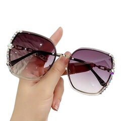 Большие стильные женские солнцезащитные очки цена и информация | Женские солнцезащитные очки, неоновые розовые | pigu.lt